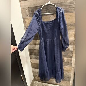 Zattcas | Sheer Dotted Dress